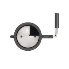 Шибер чугунный поворотный L-500 мм диамтер 115-120 мм в Барановичах