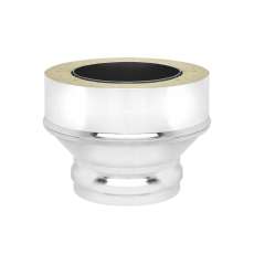 Переход на сэндвич нерж. (AISI 304 0,8мм/0,5мм) д.150х220 (ММ) купить в Барановичах