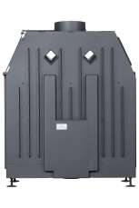 Каминная топка Экокамин Альфа 1000 B подовая черный шамот в Барановичах