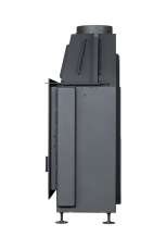 Каминная топка Экокамин Альфа 1000 B подовая черный шамот в Барановичах