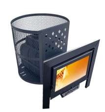 Печь Пегас Легион 22 чугун панорамная дверь Амазонка бай фото в Барановичах