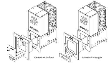 Печь банно-отопительная Ермак Cube 16 в Барановичах