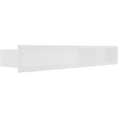 Решетка люфт 90х600 (белая) в Барановичах