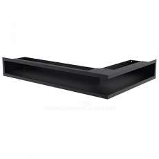 Решетка люфт угловая левая 400х600х90 (графит) Амазонка бай фото в Барановичах