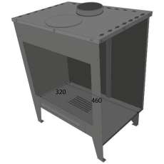 Купить Печь-камин Печь-камин Пегас Опти 180 сталь в Барановичах Амазонка бай фото в Барановичах