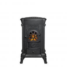 Чугунная ПЕЧЬ-КАМИН Везувий А-07 Антрацит в Барановичах