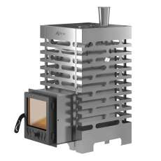 Печь для бани Везувий ASTON 16 INOX стекло в Барановичах