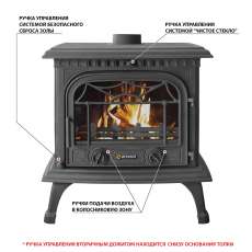 Печь-камин Везувий HR-15 Антрацит в Барановичах