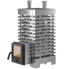 Печь для бани Везувий ASTON 20 INOX стекло в Барановичах