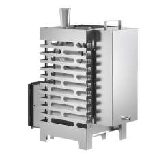 Печь для бани Везувий ASTON 16 INOX стекло АКВА в Барановичах