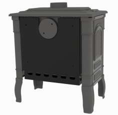 Печь-камин FireWay Gunter N чёрный в Барановичах