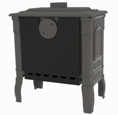 Печь-камин FireWay Gunter N чёрный в Барановичах