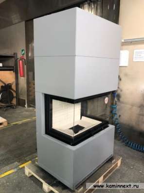 Камин Родос 800 СЛОНОВАЯ КОСТЬ шамот черный в Барановичах