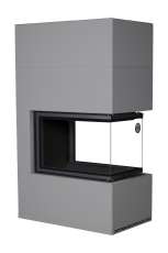 Камин Родос 900 ГРАФИТ, шамот черный в Барановичах