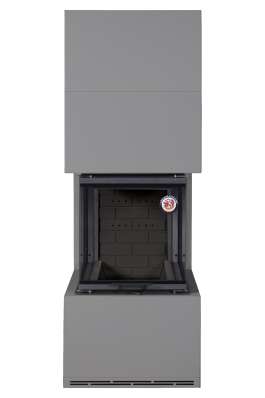 Камин Родос 900 ГРАФИТ, шамот черный в Барановичах