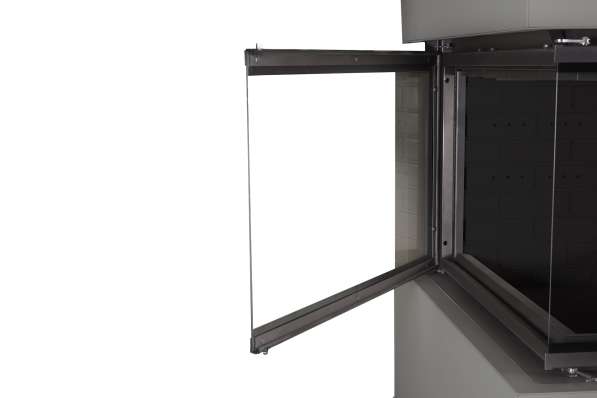 Камин Родос 900 ГРАФИТ, шамот черный в Барановичах