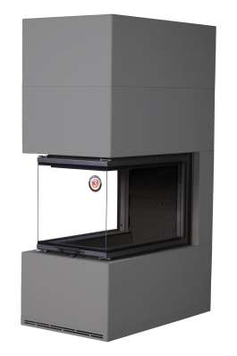 Камин Родос 900 ГРАФИТ, шамот черный в Барановичах