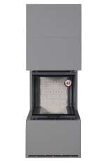 Камин Родос 900 ГРАФИТ, шамот белый в Барановичах