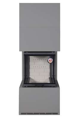 Камин Родос 900 ГРАФИТ, шамот белый в Барановичах