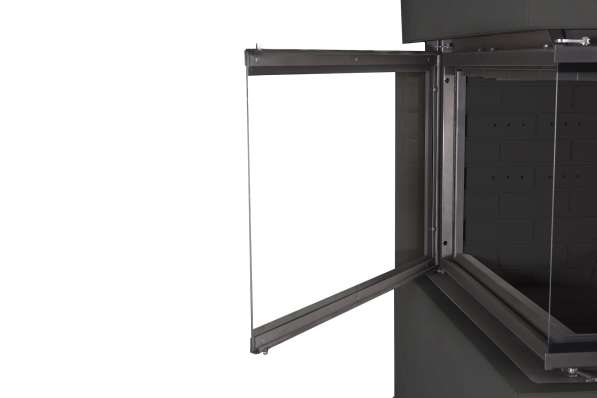 Камин Родос 900 ЧЕРНЫЙ, шамот черный в Барановичах