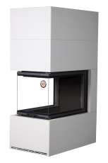 Камин Родос 900 СЛОНОВАЯ КОСТЬ, шамот черный в Барановичах