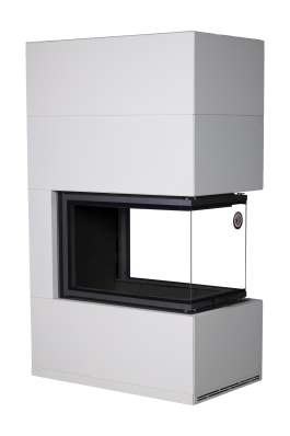 Камин Родос 900 СЛОНОВАЯ КОСТЬ, шамот черный в Барановичах