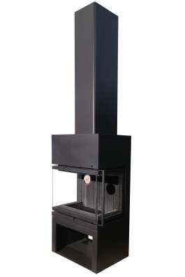 Камин МАДРИД на дровнике черный шамот в Барановичах