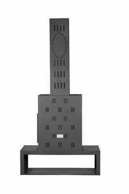 Камин МАДРИД на дровнике Гигант центральный черный\белый шамот в Барановичах