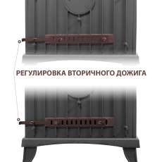 Печь-камин Везувий KZ-14Р Антрацит в Барановичах