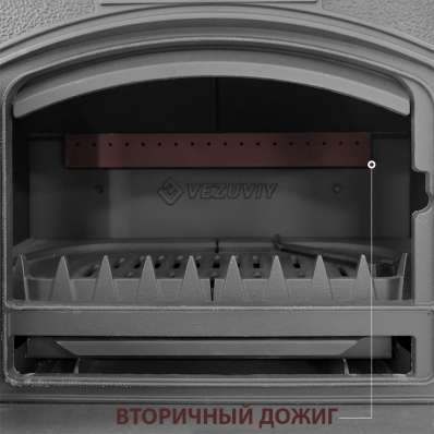 Печь-камин Везувий KZ-14Р Антрацит в Барановичах