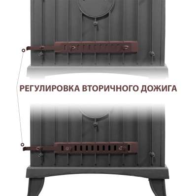 Печь-камин Везувий KZ-14Р Антрацит в Барановичах