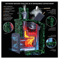 Универсальный печь-комплект GFS ЗК 40 в Барановичах