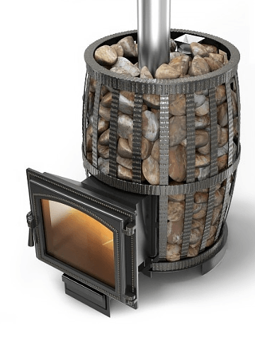 Печь для бани Везувий Легенда Русский Пар Ковка 18 (240) Амазонка бай фото в Барановичах