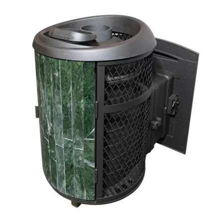 Банная печь ProMetall Атмосфера комбинированная сетка-ламель «Змеевик» в Барановичах