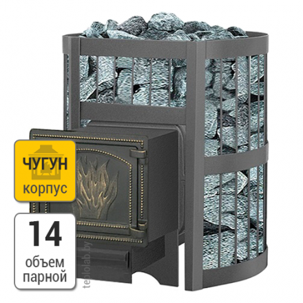 Печь для бани Везувий Легенда Стандарт 12 (ДТ-3) в Барановичах