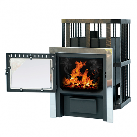 Печь банная Катунь со стеклом в Барановичах