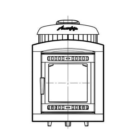 Банная печь ProMetall Атмосфера ламели Жадеит в Барановичах