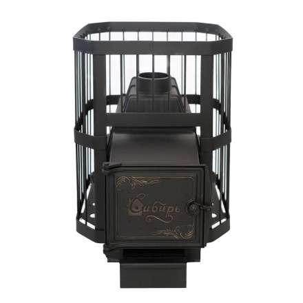 Печь банная чугунная СИБИРЬ 21 облегченная топка в Барановичах