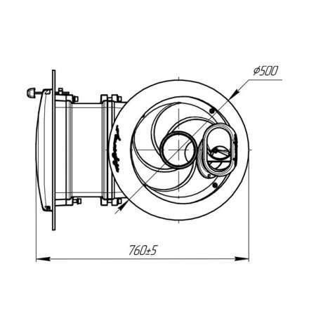 Банная печь ProMetall Атмосфера ламели Окаменевшее дерево в Барановичах