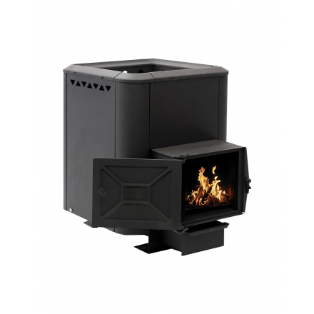 Печь банная Сибирь-15 с выносным топочным каналом (конвекционная) в Барановичах