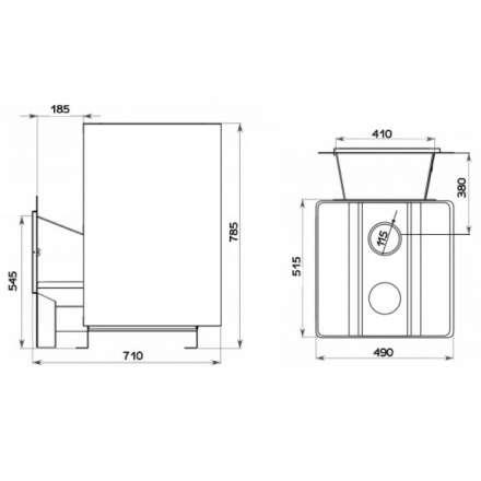 Банная печь НМК Кубань в Барановичах