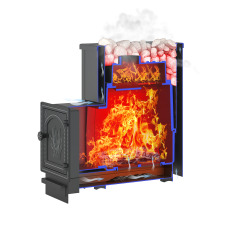 Печь для бани Везувий Сенсация 22 Антрацит (205) в Барановичах
