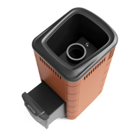 Печь для бани Термофор Каронада XXL Heavy Metal ДА терракота Амазонка бай фото в Барановичах