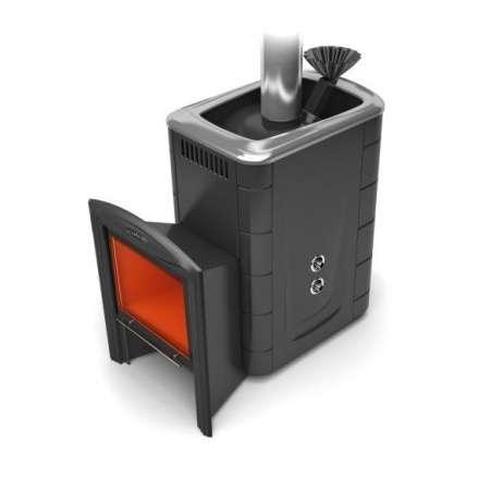 Печь для бани Термофор Гейзер 2014 Inox Витра ЗК ТО антрацит купить в Барановичах