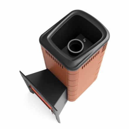 Печь для бани Термофор Каронада XXL Heavy Metal Витра терракота Амазонка бай фото в Барановичах