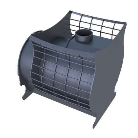 Печь для бани Царь-печи Елисей 10 мм в Барановичах