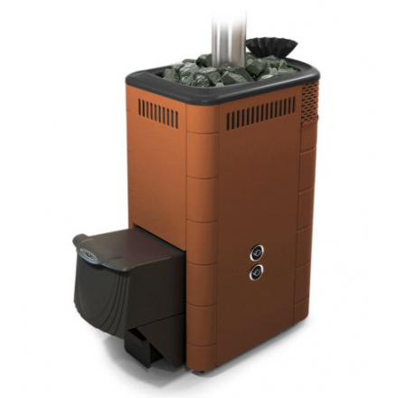 Печь для бани Термофор Гейзер XXL 2017 Carbon ДА ЗК ТО терракота Амазонка бай фото в Барановичах