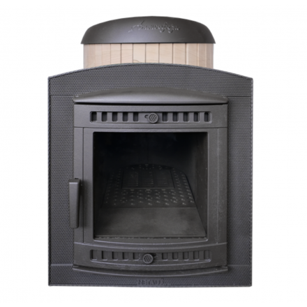 Банная печь ProMetall Атмосфера Про Ламели Окаменевшее дерево перенесённый рисунок Амазонка бай фото в Барановичах