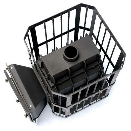 Печь банная Сибирь-24 с каминной дверцей в Барановичах