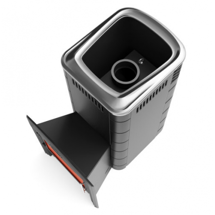 Печь для бани Термофор Каронада XXL Heavy Metal Витра антрацит Амазонка бай фото в Барановичах